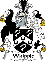English Coat of Arms for the family Whipple