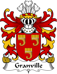 Welsh Coat of Arms for Granville (Richard de, Founder of Neath Abbey)