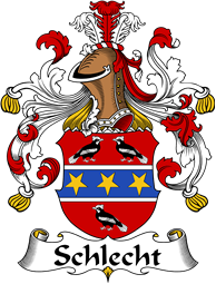 German Wappen Coat of Arms for Schlecht