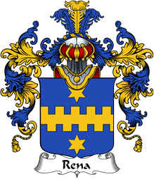 Italian Family Coat of Arms (v.25b) Rena