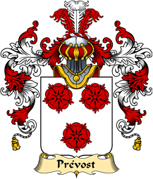 French Family Coat of Arms (v.25) Prévost II