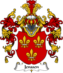 German Wappen Coat of Arms (v.25) Jenssen