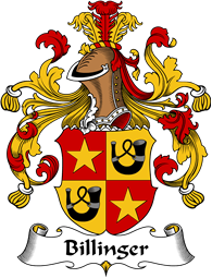 German Wappen Coat of Arms for Billinger