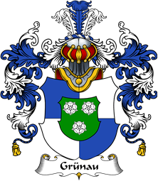 German Wappen Coat of Arms (v.25) Grünau