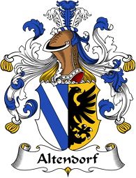 German Wappen Coat of Arms for Altendorf