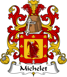 Coat of Arms from France for Michelet