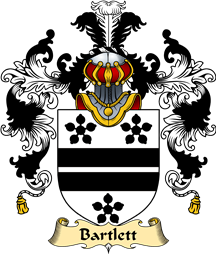 English Family Coat of Arms (v.25) Bartlett