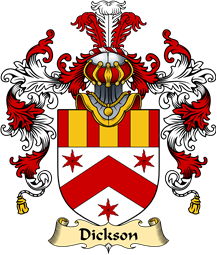 English Family Coat of Arms (v.25) Dickson