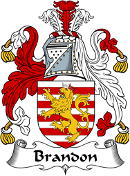 English Coat of Arms for the family Brandon