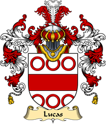Welsh Family Coat of Arms (v.25) Lucas (of Hill, Gower)