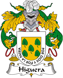 Spanish Coat of Arms for Higuera