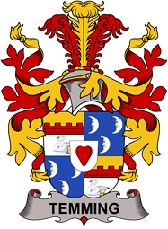 Coat of arms used by the Danish family Temming