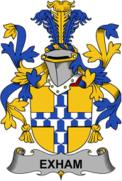 Irish Coat of Arms for Exham