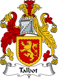 English Coat of Arms for the family Talbot I