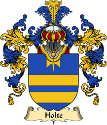 Irish Family Coat of Arms (v.25a) Holte or Holt
