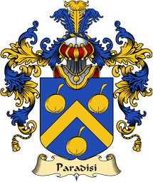 Italian Family Coat of Arms (v.25a) Paradisi