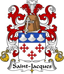 Coat of Arms from France for Saint-Jacques
