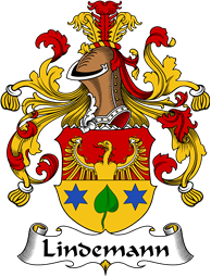 German Wappen Coat of Arms for Lindemann