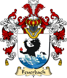 German Coat of Arms (v.25b) Feuerbach