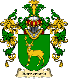 English Family Coat of Arms (v.25) Somerford