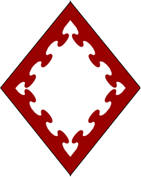 Diamond Shield-Bordure Nebulee