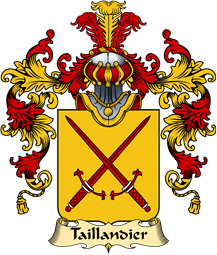French Family Coat of Arms (v.25) Taillandier