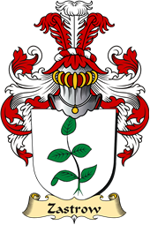 v.23 Coat of Family Arms from Germany for Zastrow