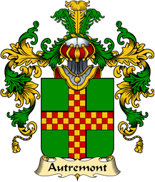 French Family Coat of Arms (v.25) Autremont