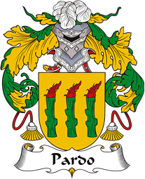 Spanish Coat of Arms for Pardo
