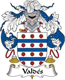 Spanish Coat of Arms for Valdés II