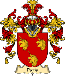 English Family Coat of Arms (v.25) Paris