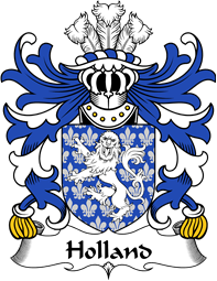 Welsh Coat of Arms for Holland (of Conwy, Caernarfonshire)