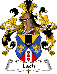 German Wappen Coat of Arms for Lach