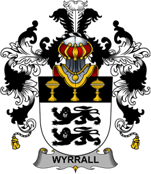 Irish Family Coat of Arms (v.25b) Wyrrall