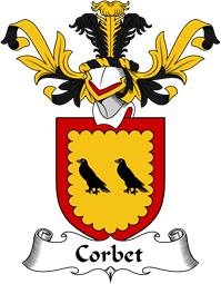 Coat of Arms from Scotland for Corbet