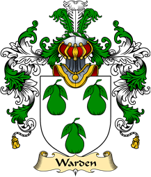 English Family Coat of Arms (v.25) Warden