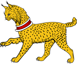 Lynx Passant Collared
