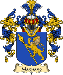 Italian Family Coat of Arms (v.25a) Magnano