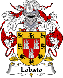 Portuguese Coat of Arms for Lobato