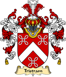 Welsh Family Coat of Arms (v.25) Tristram (OR TRYSTAN)