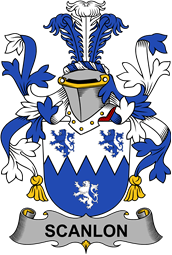 Irish Coat of Arms for Scanlon or O