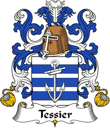 Coat of Arms from France for Tessier