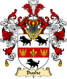 English Family Coat of Arms (v.25) Bushe
