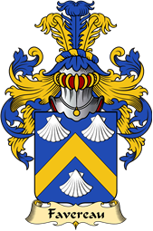 French Family Coat of Arms (v.23) for Favereau