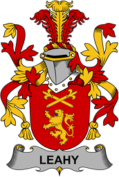 Irish Coat of Arms for Leahy or O
