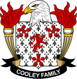 Coat of arms used by the Cooley family in the United States of America