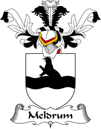 Coat of Arms from Scotland for Meldrum