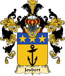French Family Coat of Arms (v.25) Joubert
