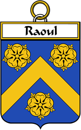 French Coat of Arms Badge for Raoul