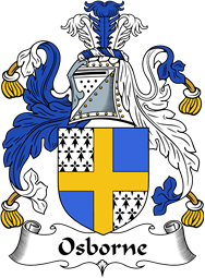 Irish Coat of Arms for Osborne